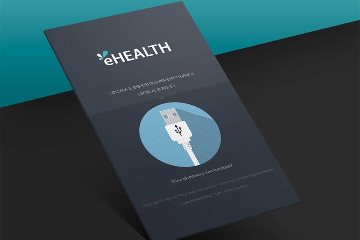 eHealth (Italian Health Vault App) screenshot